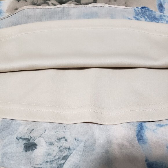 Cleo Floral Print 3/4 Butterfly Sleeve Blouse - Picture 6 of 10